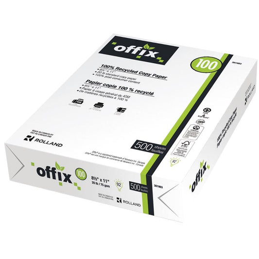 Offix® 100 Recycled Paper (Package of 500 Sheets)