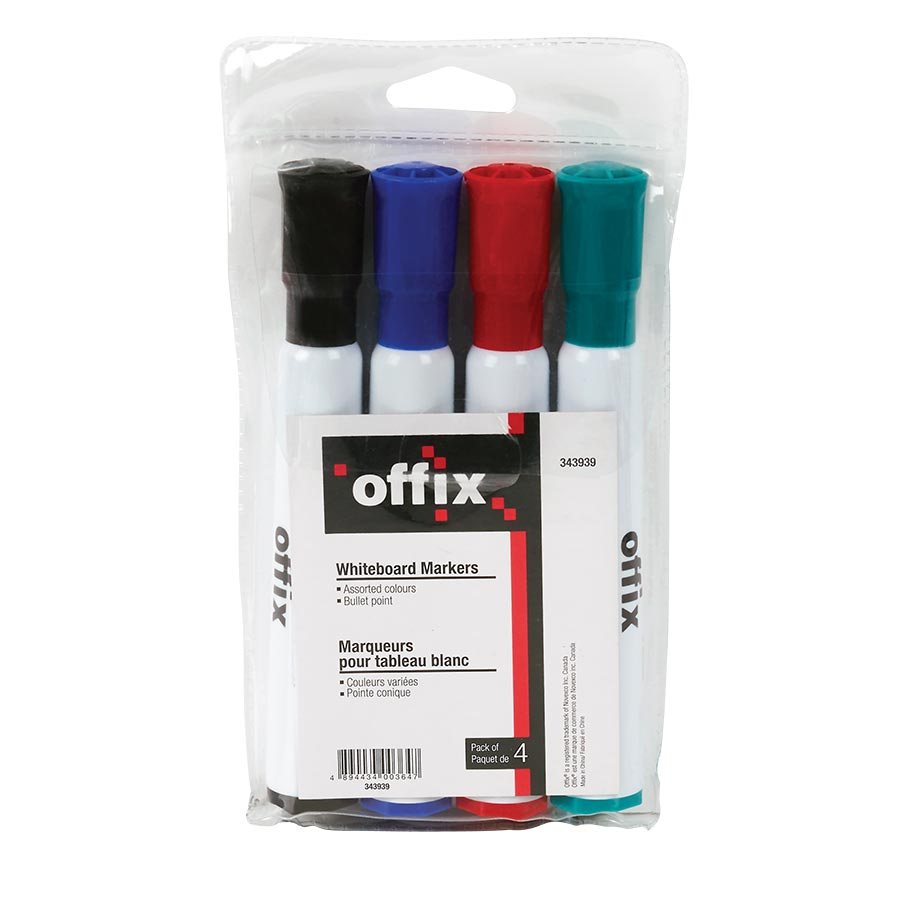 Offix® Dry Erase Whiteboard Marker Set - Bullet Point
