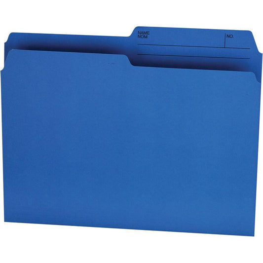 Offix® Reversible Coloured File Folders Letter size