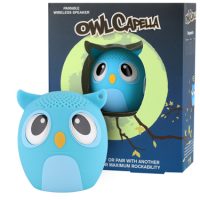 My Audio Pet Bluetooth Speaker Owl Blue – Owlcappela Tws & Lanyard Included 3 Watts Built In Mic Selfie Remote