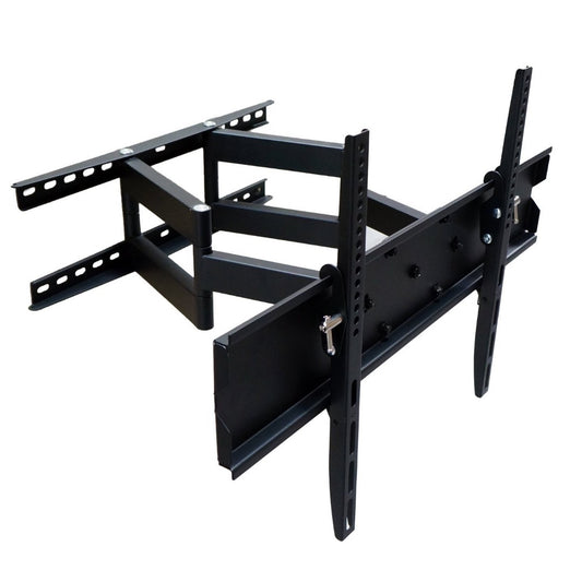 Mount-It! TV Mount Full Motion 32 – 55In Flat TV Max 154lbs Articulating Tilt & Swivel Heavy Gauge Steel – Black