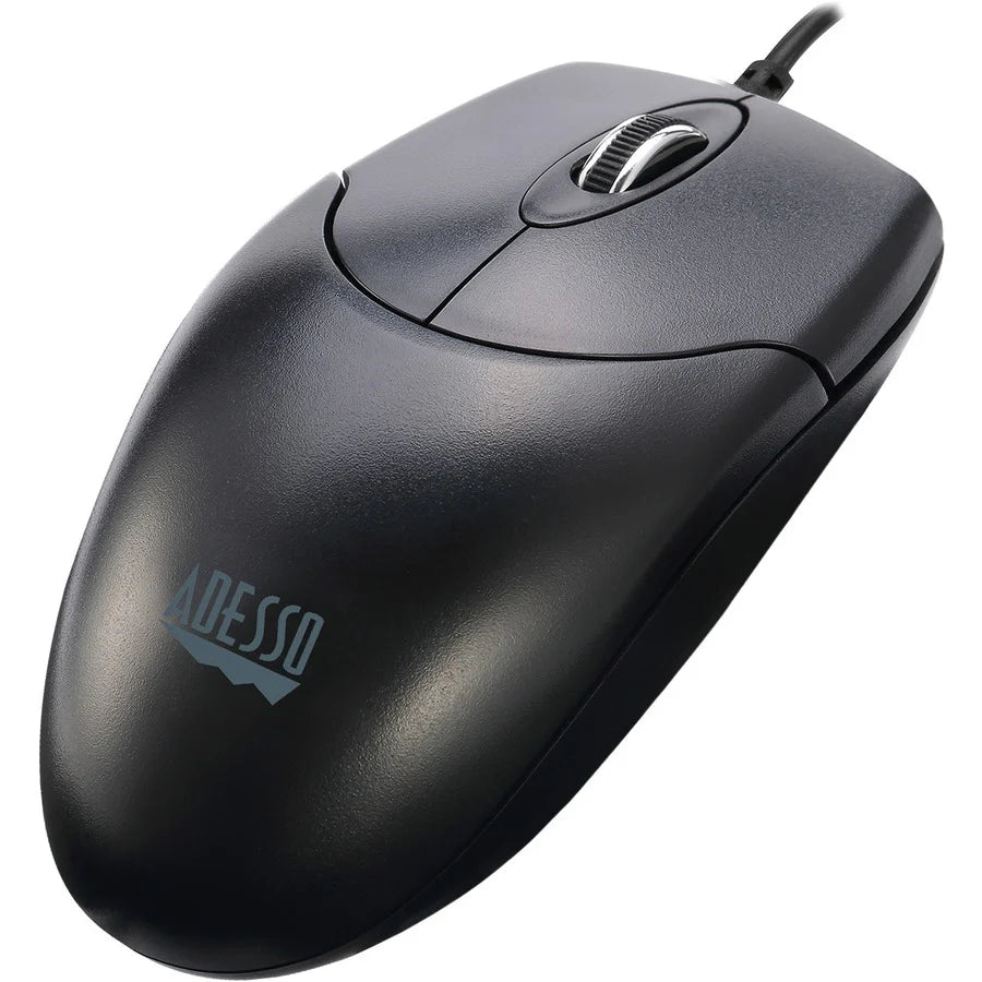 Adesso Keyboard & Mouse Combo Wired Antimicrobial Multimedia 1200dpi PC/MAC – Black
