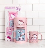 Coffee Maker W/2 Mugs Hello Kitty