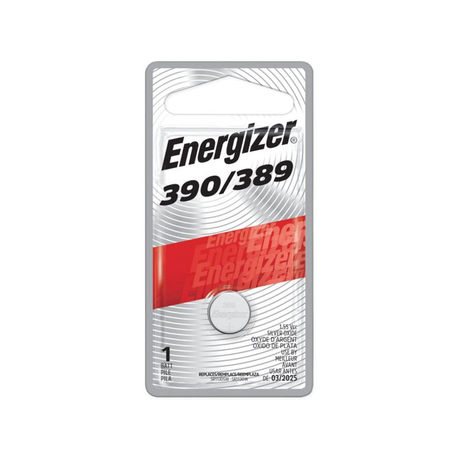 Energizer 389 Silver Oxide Button Battery, 1 Pack - 389BPZ