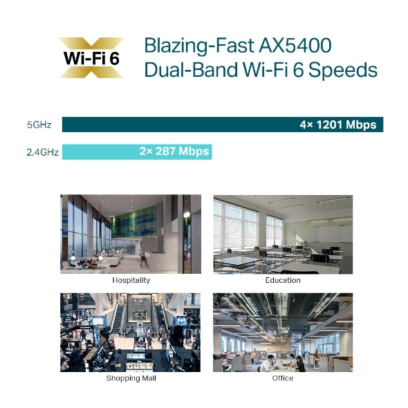 AX5400 Ceiling Mount Wi-Fi 6 Access Point