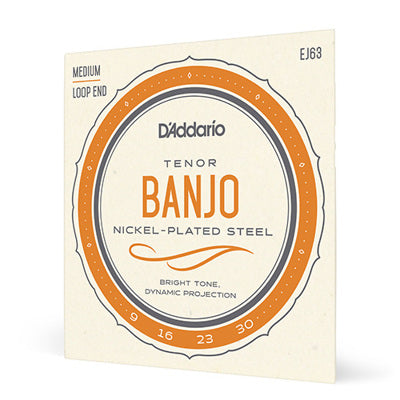 D'Addario EJ63 - Nickel Tenor Banjo