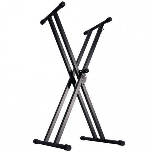 On-Stage Double-X Keyboard Stand With Bolted Construction KS7171