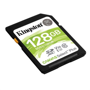 Kingston Canvas Select Plus Class 10/UHS-I (U3) V30 SDXC