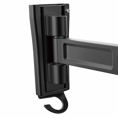 Wall-Mount Monitor Arm - Single Swivel - For up to 34" (33.1lb/15kg) Displays