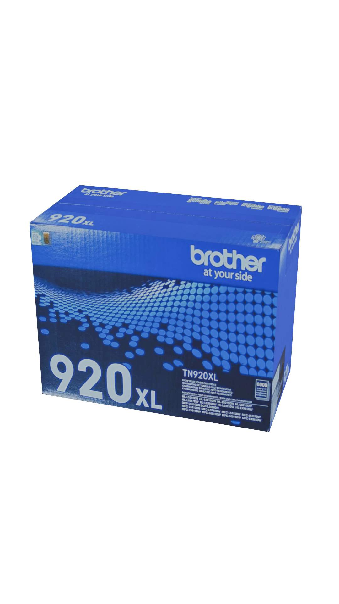 Brother TN920XL Genuine High-yield Toner Cartridge