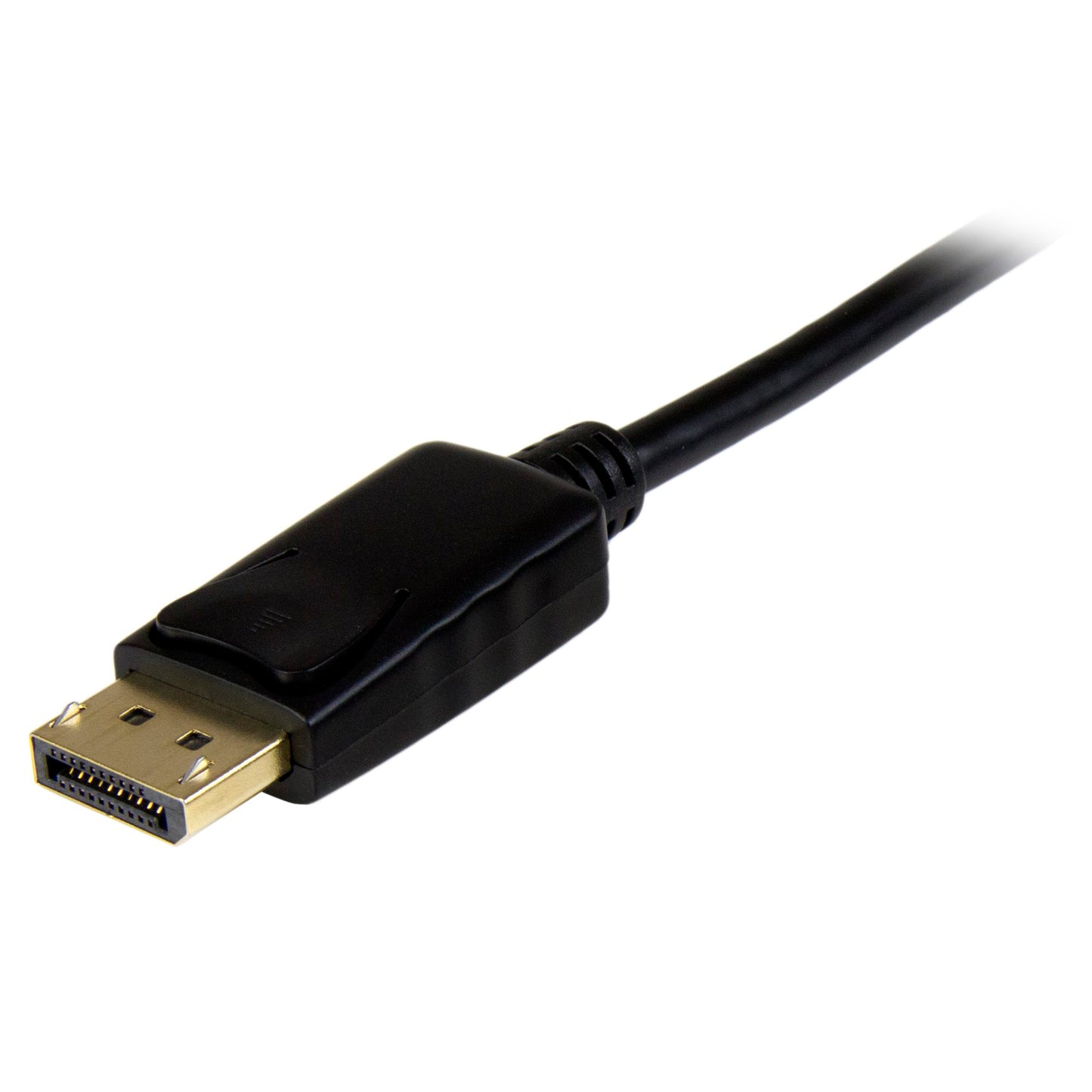 6.6ft (2m) DisplayPort to HDMI Cable - 4K 30Hz - DisplayPort to HDMI Adapter Cable - DP 1.2 to HDMI Monitor Cable Converter - Latching DP Connector - Passive DP to HDMI Cord