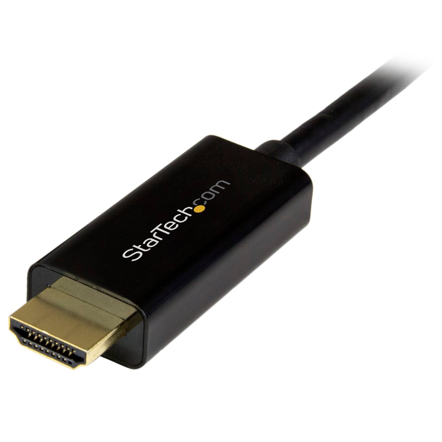 6.6ft (2m) DisplayPort to HDMI Cable - 4K 30Hz - DisplayPort to HDMI Adapter Cable - DP 1.2 to HDMI Monitor Cable Converter - Latching DP Connector - Passive DP to HDMI Cord