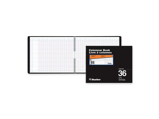 Blueline 769 Series Columnar Book (36 Col)