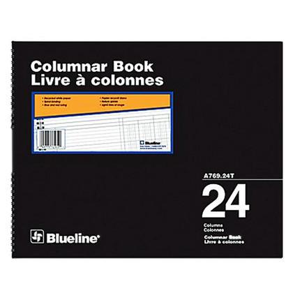 Blueline 769 Series Columnar Book (24 Col)