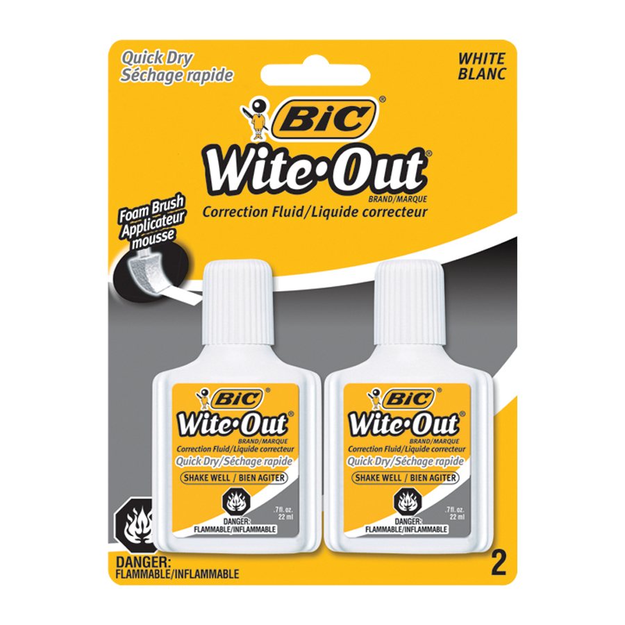 BIC Wite-Out® Quick Dry Correction Fluid