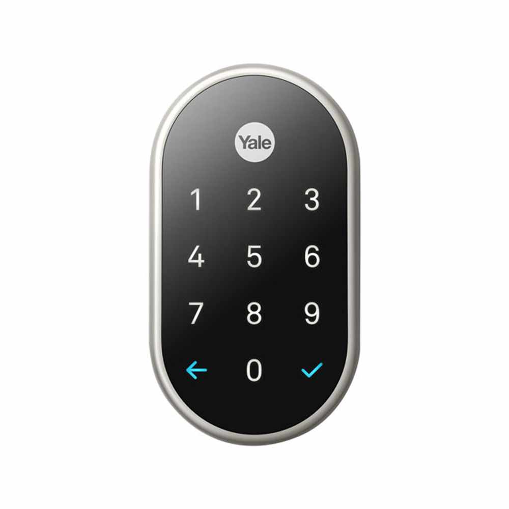 NEST X Yale - Smart Lock Wi-Fi Replacement Deadbolt with App/Keypad/Voice Assistant Access