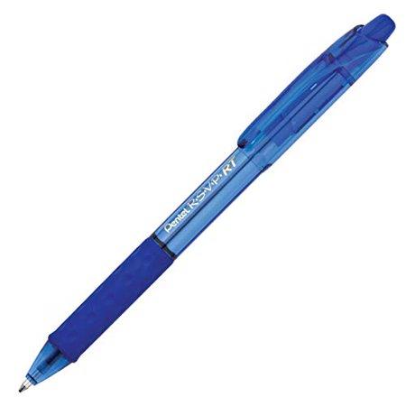 Pentel R.S.V.P. RT Colors New Retractable Ballpoint Pen Line Barrel Ink of 12 (BK93CRC-C)