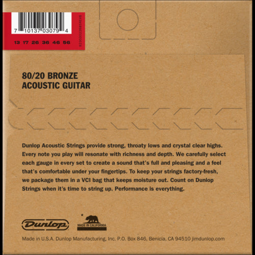 Dunlop - DAB1356 - 80/20 Medium Acoustic