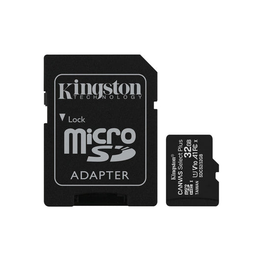 Kingston - 32GB microSDHC Canvas Select Plus Class 10 Flash Memory Card SDCS2