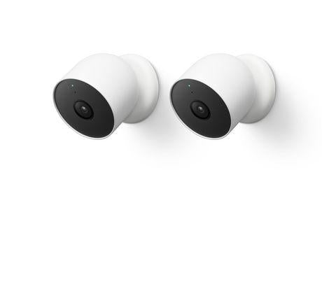 Google Nest Cam Indoor & Outdoor (Battery) Security Camera (2 Pack)