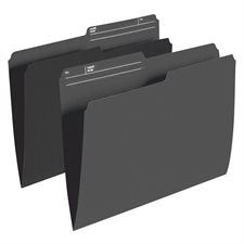 Reversible Coloured File Folders (Box of 100) - Letter Size