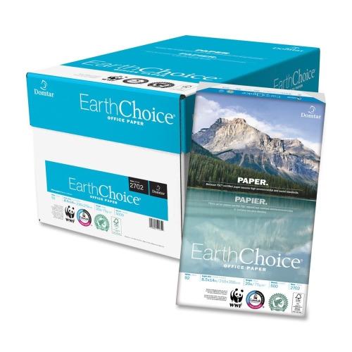 Domtar EarthChoice(R) Office Paper, 8 1/2in. x 14in., 20 lb, FSC Certified