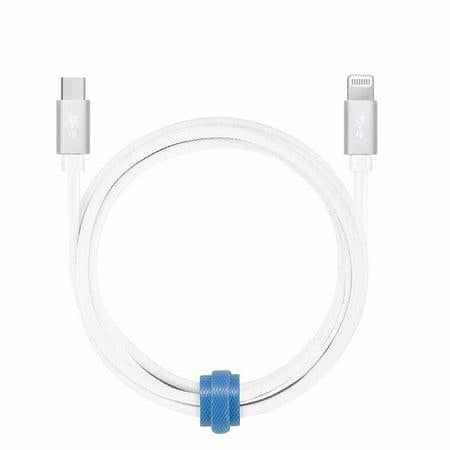 Blu Element Braided Charge/Sync USB-C to Lightning Cable 4FT Charge/Sync Cables
