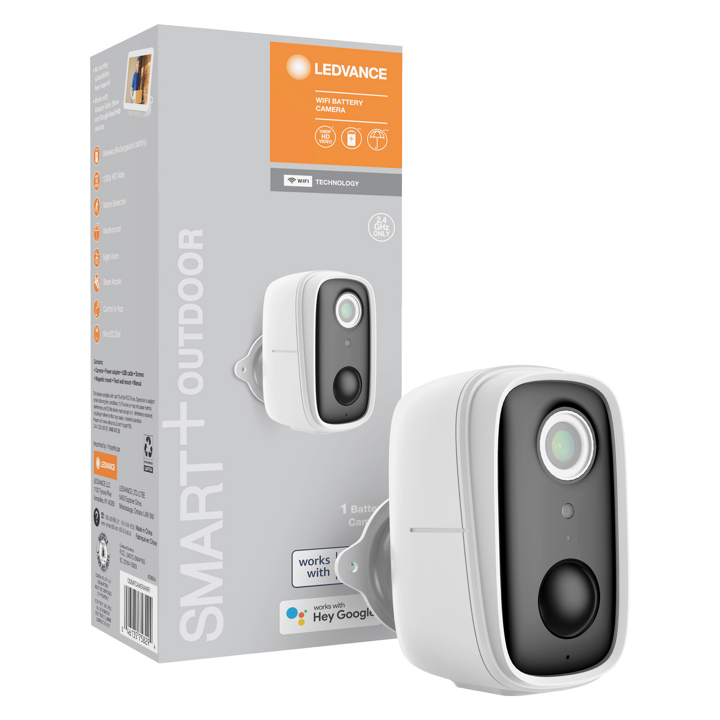 SMART+ WiFi Outdoor Battery Powered Camera