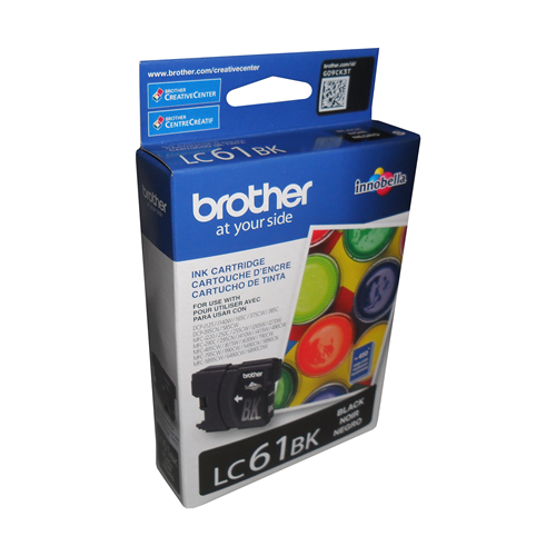 Brother LC61BKS Innobella  Black Ink Cartridge, Standard Yield